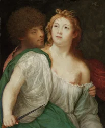 Porträt von Tarquin und Lucretia